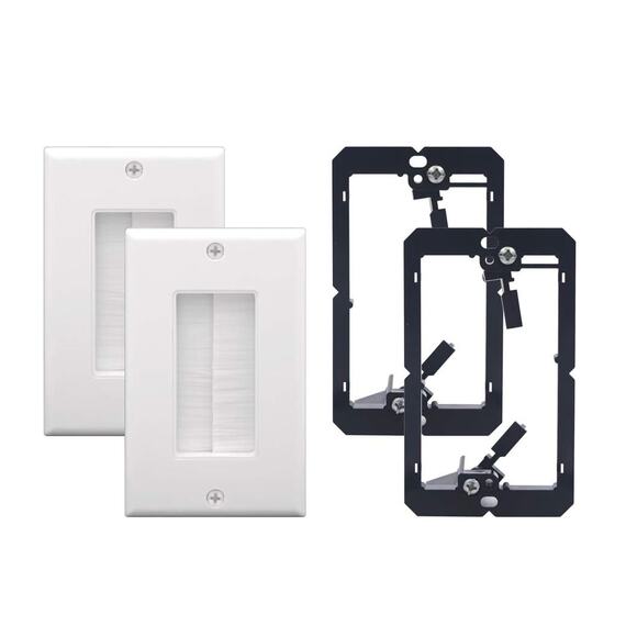 VCE In-Wall Hidden Cable Management 2pc NEW - Picture 1 of 7